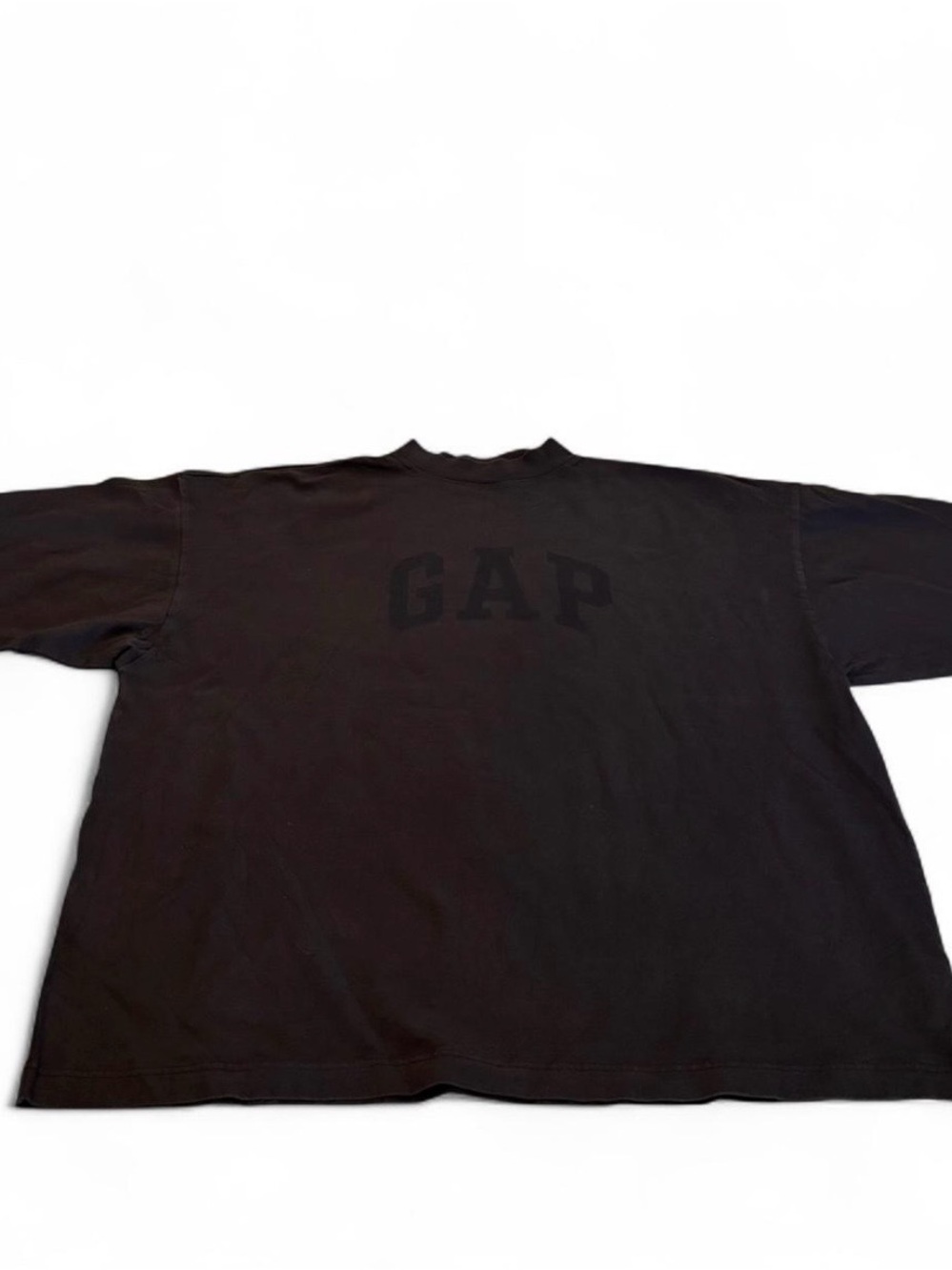 Yeezy gap engineer by Balenciaga dove tee washed black size large oversized